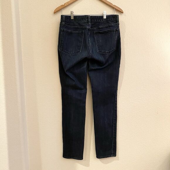 J. Crew Toothpick Skinny Ankle Dark Wash Jeans Womens Size 30 Blue Stretch - Picture 10 of 10